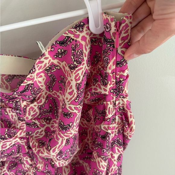 Isabel Marant Gaella Midi Skirt - Fuchsia Print - Silk - FR Size 38/US Size 6 - Picture 3 of 15
